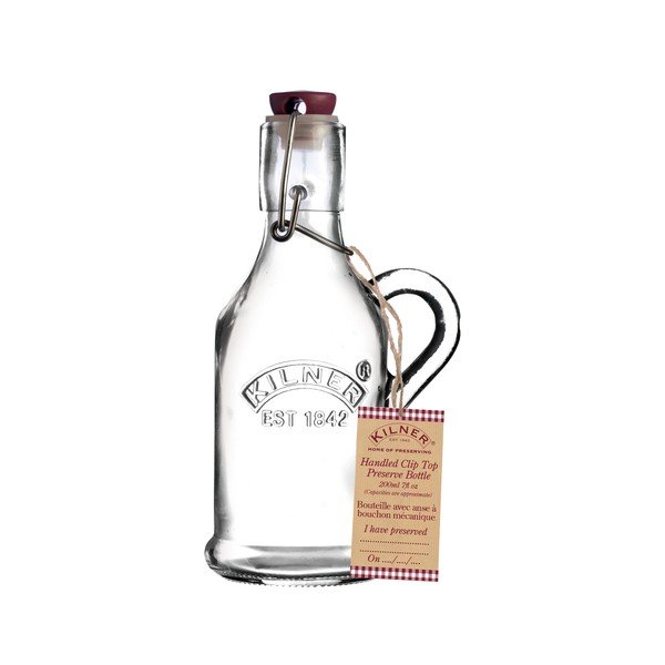 Sticlă cu clips pentru lichior Kilner, 0,2 L-image-1