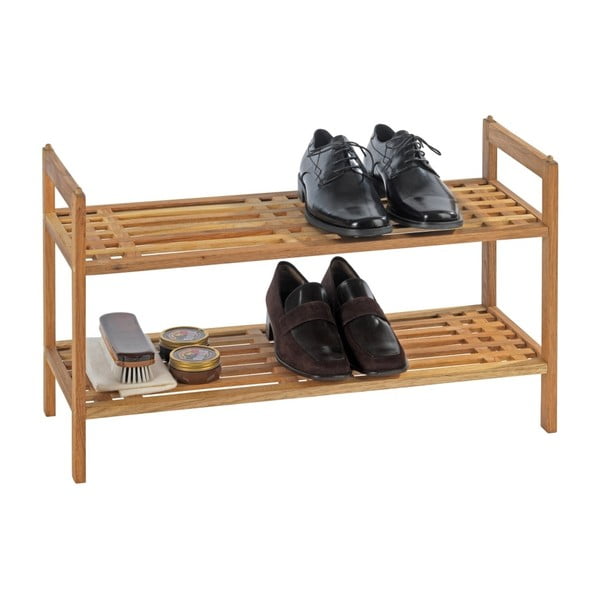 Pantofar în culoare naturală din lemn masiv de nuc Norway – Wenko-image-1