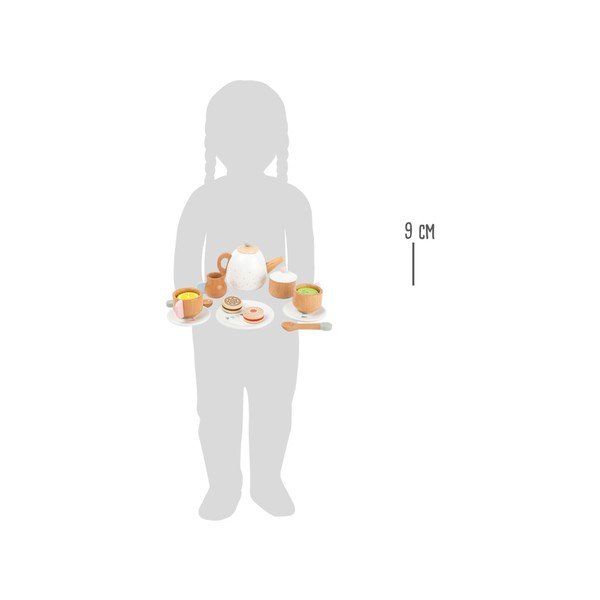 Set din lemn pentru servit ceaiul Legler Tea-image-1