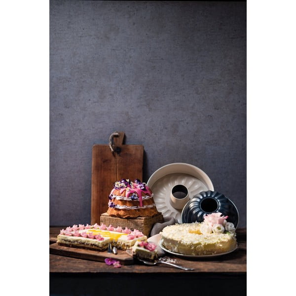 Formă guguluf/chec bundt din oțel cu suprafață ceramică Dr. Oetker, ø 22 cm-image-1