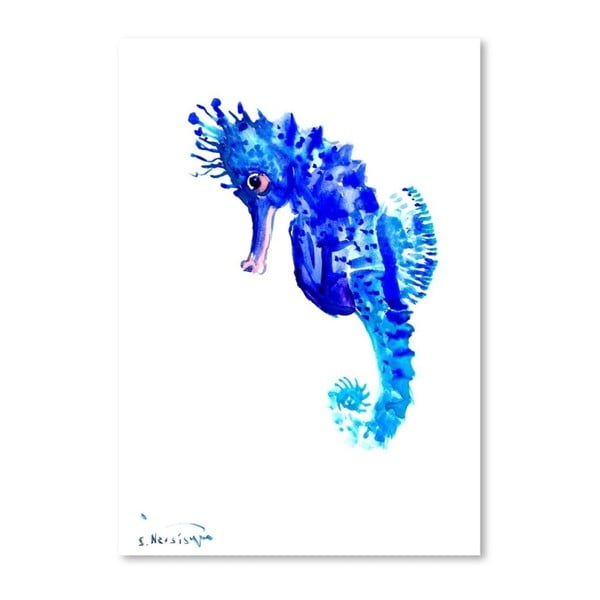 Poster de artă, Seahorse, autor Suren Nersisyan, 60 x 42 cm