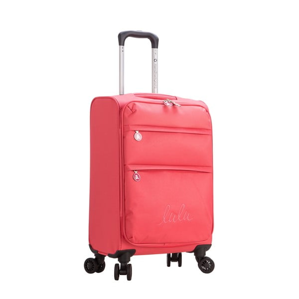 Troler cu 4 roți Lulucastagnette Luciana, 101 l, roz-image-4