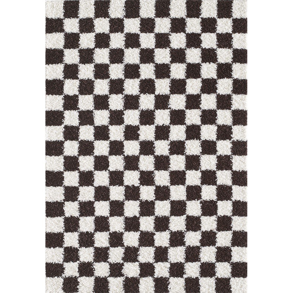 Covor maro/crem 80x150 cm Grida – ESTE