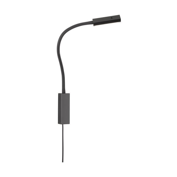 Spot negru LED cu intensitate reglabilă din metal Raik – Fischer & Honsel