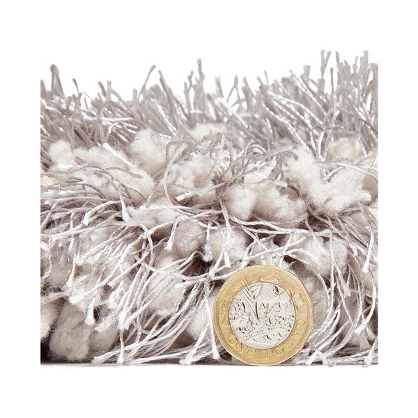 Covor țesut manual Think Rugs Montana Puro Silver, 80 x 150 cm, gri-image-2