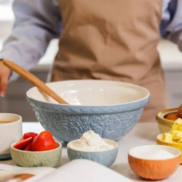 Bol albastru din ceramică ø 26 cm Home to Roost – Mason Cash-image-1