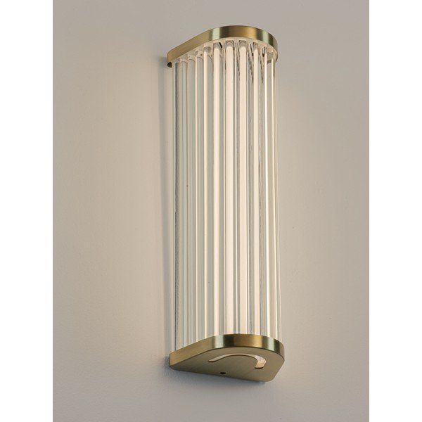 Aplică de perete auriu mat LED din metal Vitree – Nova Luce-image-1