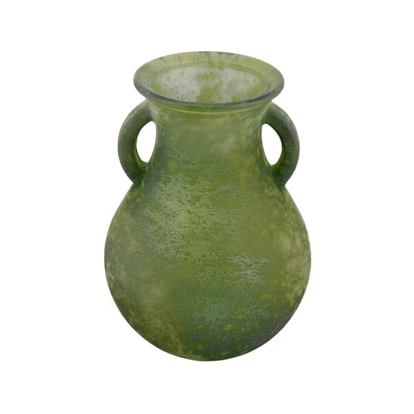 Vază din sticlă reciclată Ego Dekor Cantaro, 2,15 l, verde