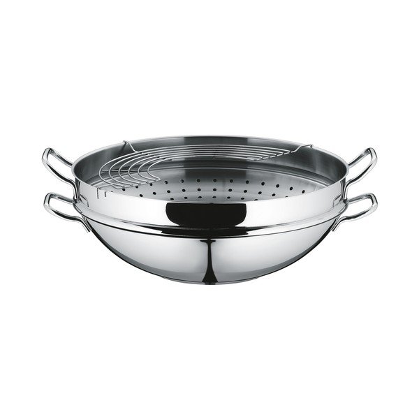 Tigaie wok din oțel inoxidabil WMF Cromargan® Macao-image-2