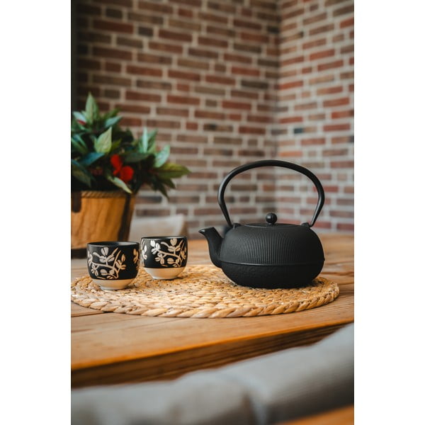 Set pentru ceai negru din porțelan/din fontă Sichuan – Bredemeijer-image-1