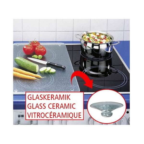 Set 2 protecții din sticlă pentru aragaz Wenko Caprese, 52 x 30 cm-image-1