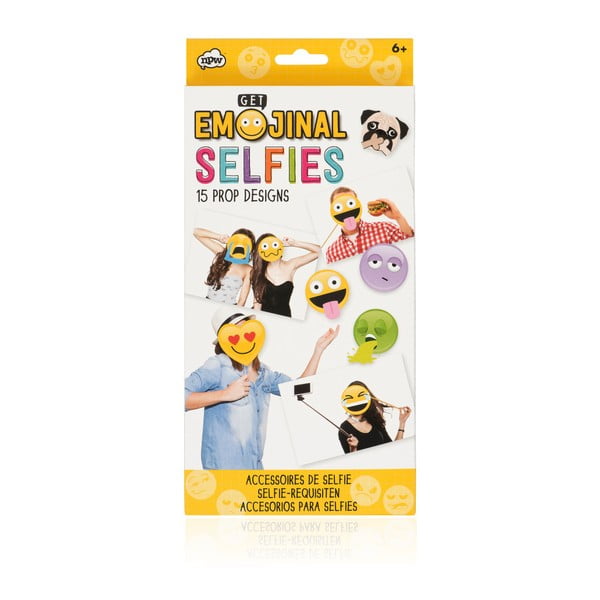 Set 10 accesorii pentru selfie-uri NPW Emojinal Selfies