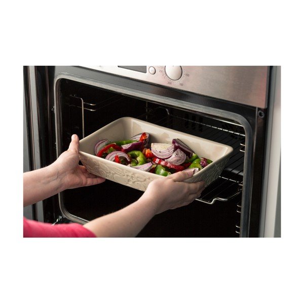 Vas din ceramică pentru coacere Mason Cash In the Forest, 31 x 20 cm, crem-image-1