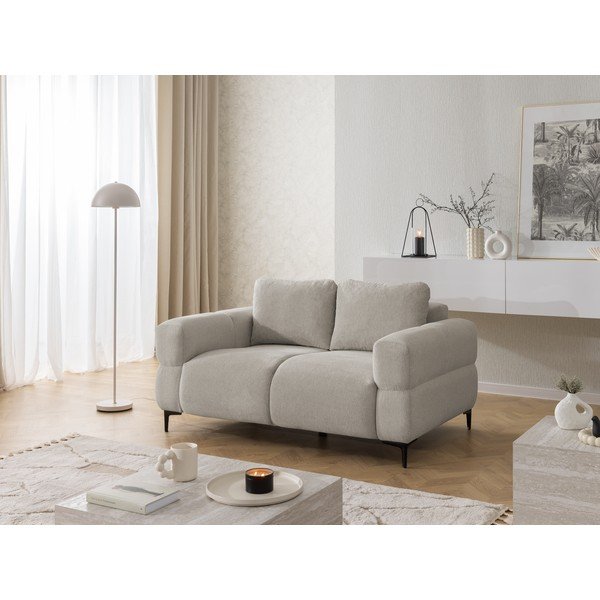 Canapea bej 154 cm Helio – Ropez-image-4