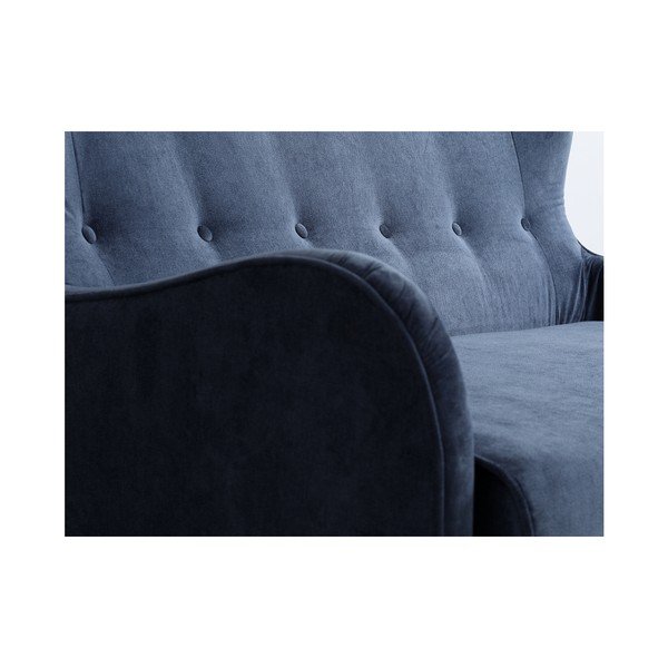 Canapea cu 2 locuri Custom Form Cozyboy, albastru închis-image-2