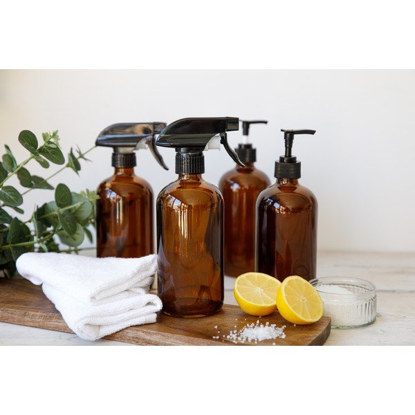 Set de 2 sticle pentru agenți de curățare Kitchen Craft Living Nostalgia-image-4