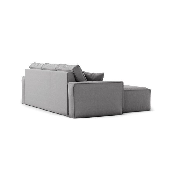Colțar cu șezlong pe partea stângă Cosmopolitan Design Miami, gri-image-3