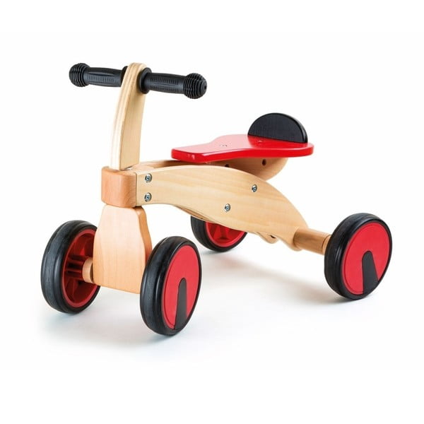 Motocicletă din lemn pentru copii Legler Red Racer