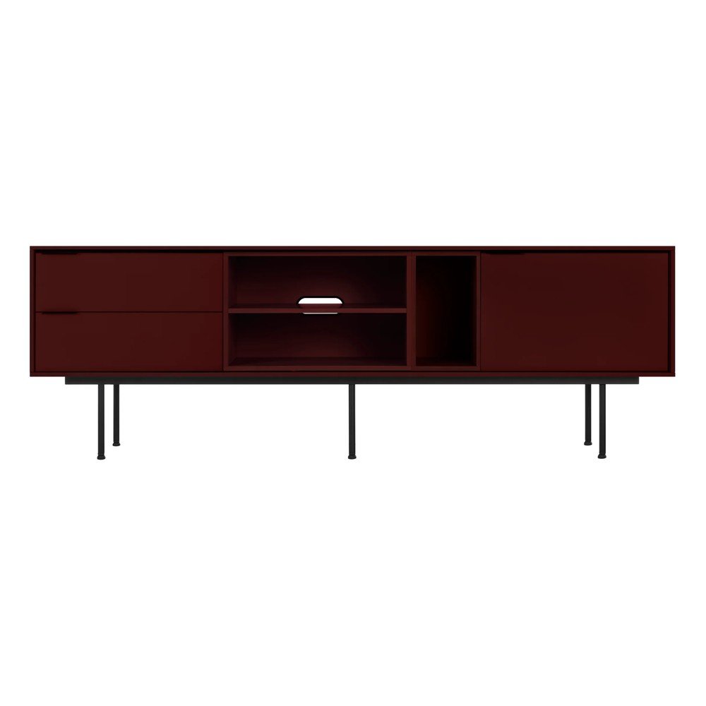 Comodă TV burgundy 189x61x42 cm Mod – noo.ma