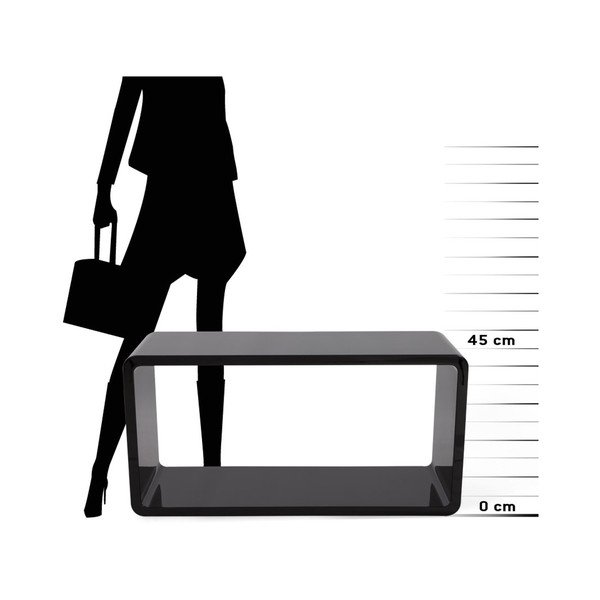 Măsuță cafea Kokoon Design Recto, negru-image-2