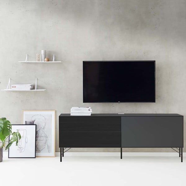 Picior metalic negru de rezervă Mistral & Edge by Hammel - Hammel Furniture-image-1