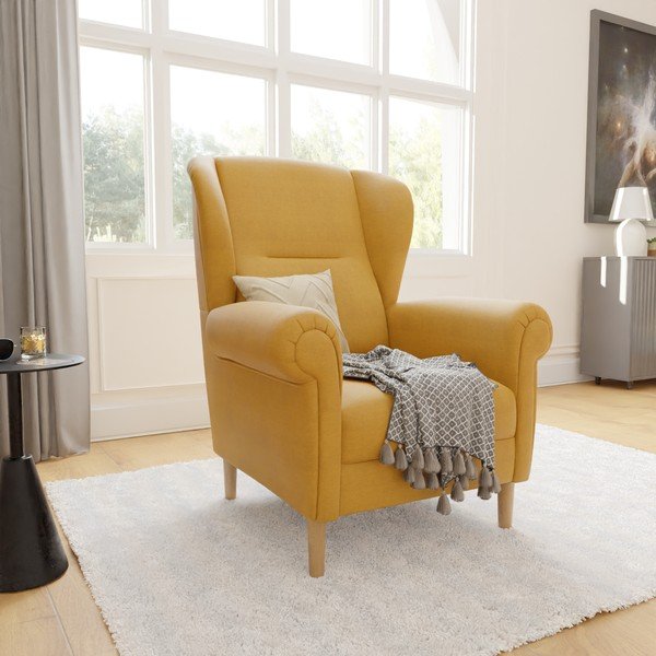 Fotoliu galben wing Swan – Ropez-image-3