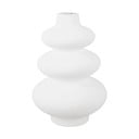 Vază din ceramică Karlsson Circles, înălțime 28,5 cm, alb