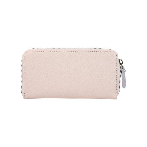 Portofel din piele Mangotti Bags Alberta, roz deschis-image-3