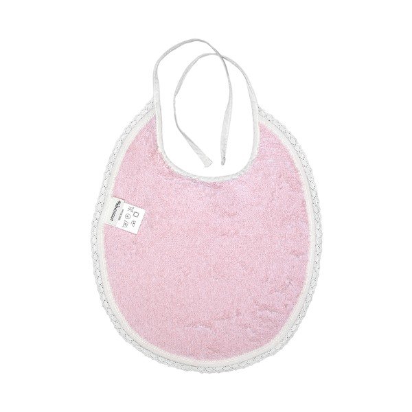 Bavețică din muselină Kindsgut Paris, roz-image-3