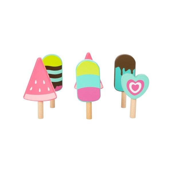 Cărucior de înghețată din lemn pentru copii Legler Ice Cream-image-1