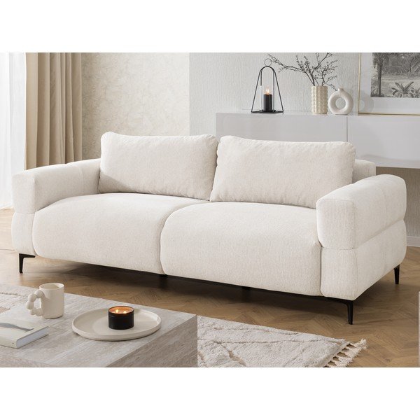Canapea albă 217 cm Helio – Ropez-image-1