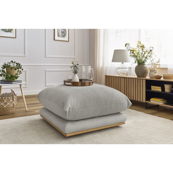 Taburet gri deschis Ernest – Bobochic Paris-image-1