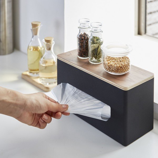 Cutie pentru șervețele din metal Rin – YAMAZAKI-image-1