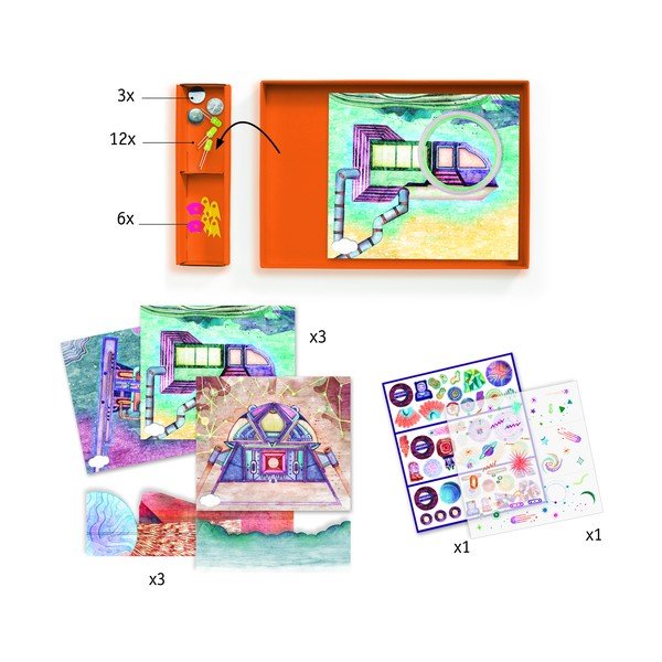 Set 3 imagini luminescente Djeco Odyssey-image-4