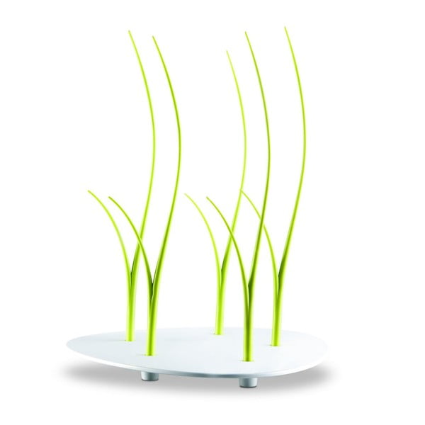 Set tavă rotundă și bețe pentru aperitive, verde Entity-image-1