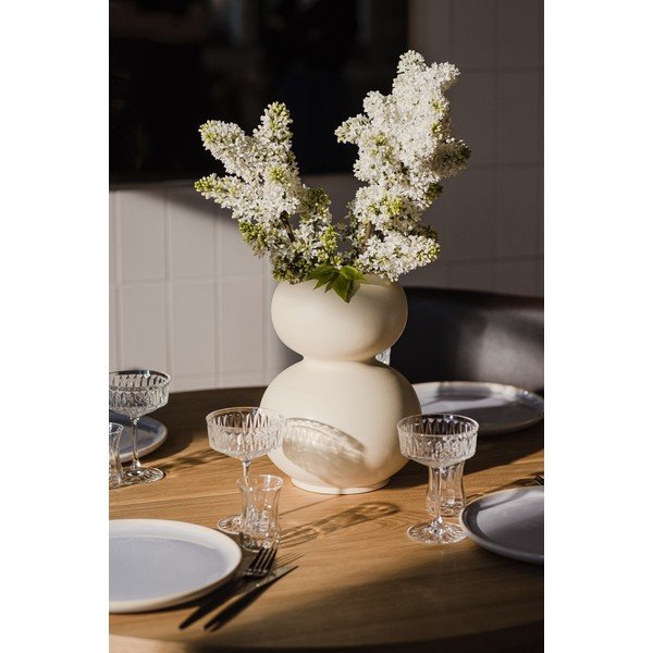 Vază bej din ceramică (înălțime 36 cm) Tuga – noo.ma-image-1