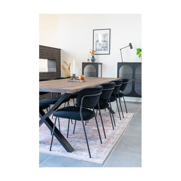 Masă de dining cu blat din lemn de stejar 95x240 cm Toulon – House Nordic-image-2