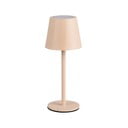 Veioză crem LED cu abajur din metal (înălțime 21 cm) Diaz – Reality