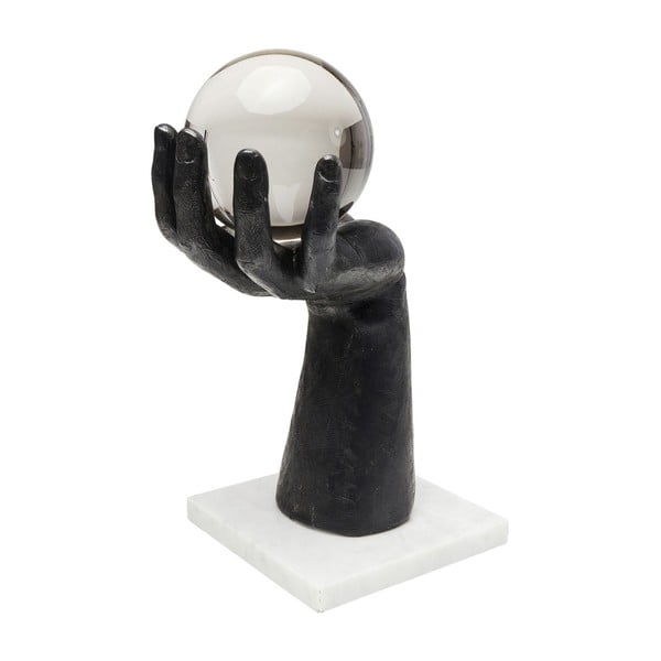 Statuetă decorativă Kare Design Ball Hand, înălțime 31 cm