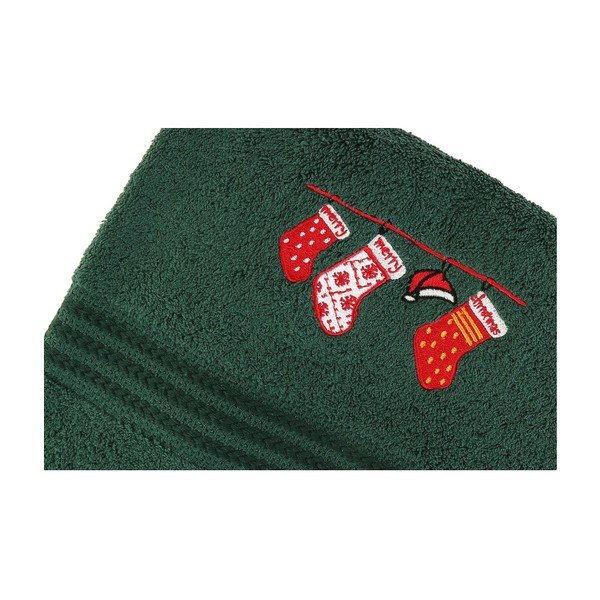 Set 2 prosoape Corap Green Socks, 50 x 90 cm-image-3