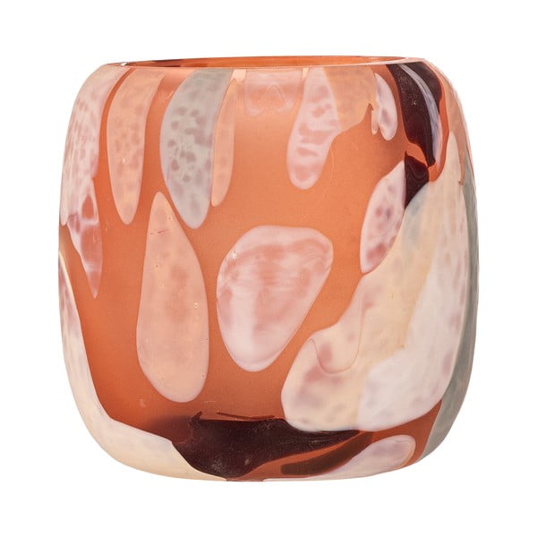 Sfeșnic pentru lumânări pastilă din sticlă Karan – Bloomingville-image-3