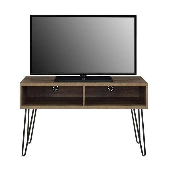 Comodă TV în culoare naturală cu aspect de lemn de nuc 107x63 cm Owen – Støraa