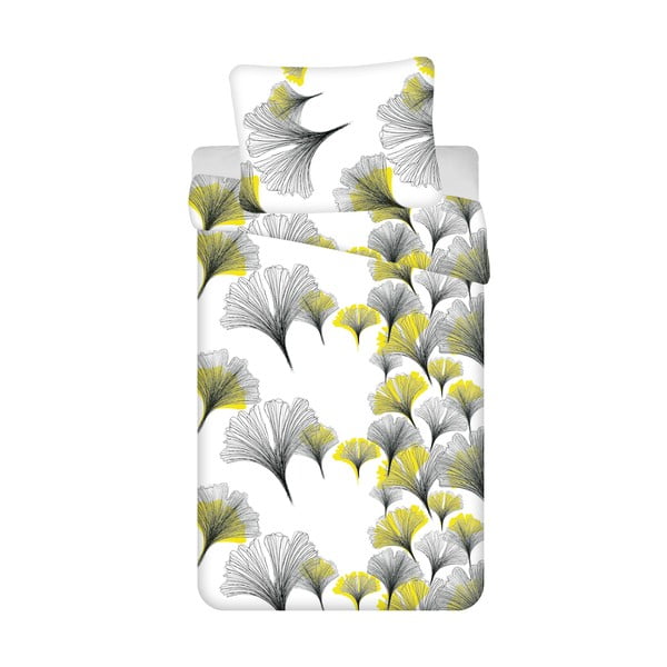 Lenjerie de pat alb-negru din bumbac din 4 piese 140x200 cm Ginola - Jerry Fabrics