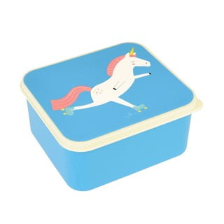 Cutie pentru prânz cu motiv inorog Rex London Magical Unicorn, albastru