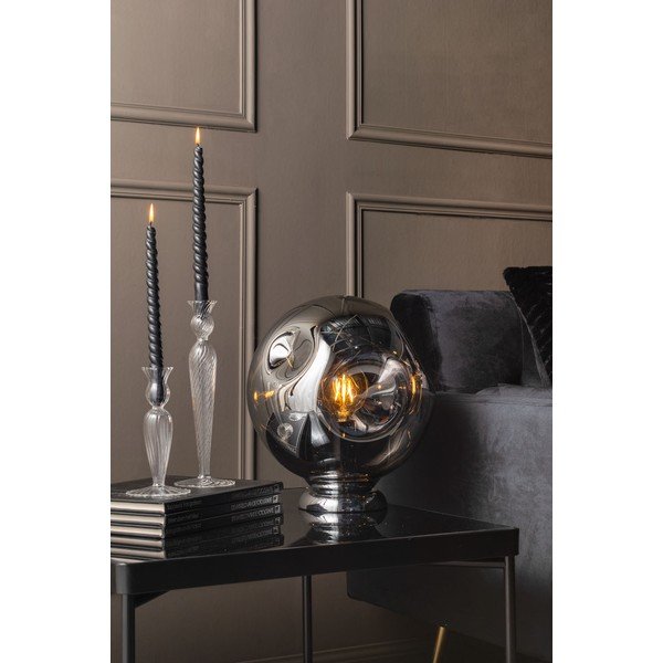 Sfeșnic din sticlă PT LIVING Swirl, înălțime 17 cm-image-1