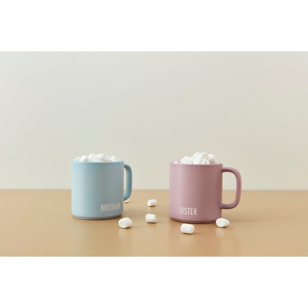 Cană mov din porțelan 175 ml Sister – Design Letters-image-1