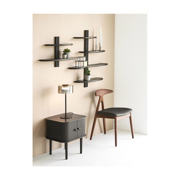 Măsuță auxiliară din lemn de pin 40x45 cm Nikko – House Nordic-image-3