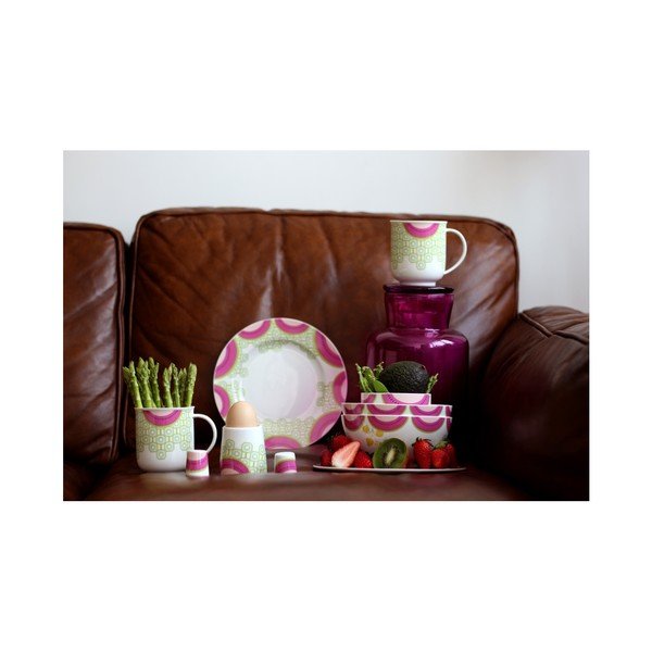 Set 2 căni din porțelan chinezesc Silly Design Watermelon, 310 ml-image-1