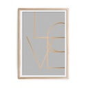 Tablou Velvet Atelier Love, 60 x 40 cm