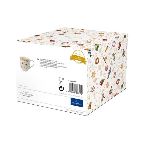 Cană din porțelan alb cu motiv de Crăciun Villeroy & Boch-image-3